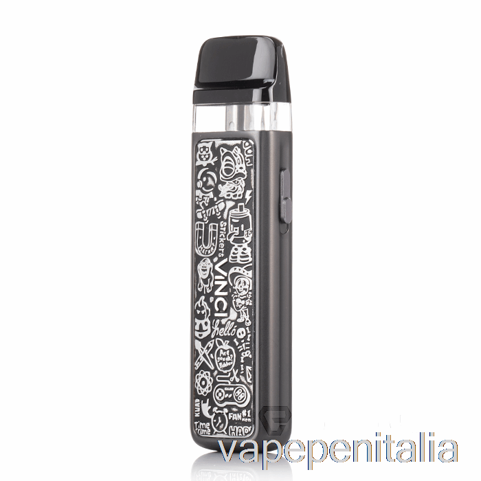 Scatola Vape Mod Voopoo Vinci Pod Royal Pod System Icona Argento